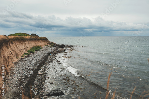 Steilküste auf Langeland / Dänemark photo