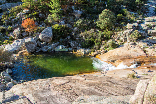 The green pond in La Pedriza