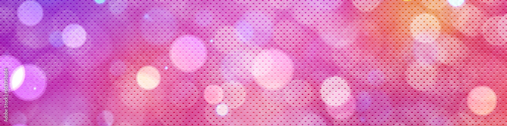 Pink bokeh background for seasonal, holidays, event celebrations and various design works