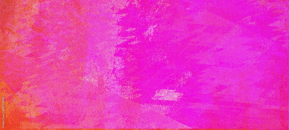 Pink abstract widescreen background banner, with copy space for text or your images