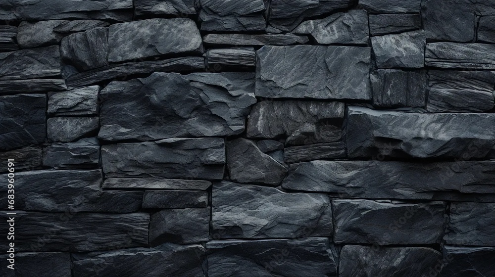 Dark stone texture, raw rock fragments Dark stone texture, raw rock fragments