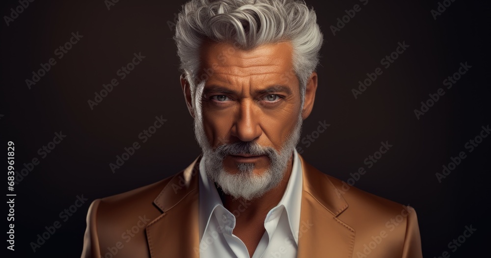 portrait of an adult man portrait of an adult man