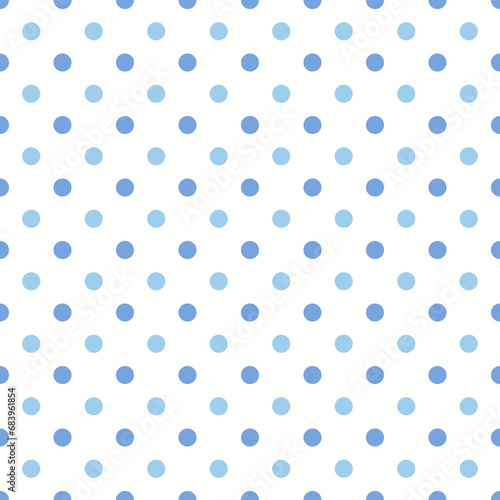 Color Seamless polka dot pattern. Colored repeat dots background for Your design