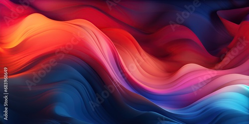 Abstract colorful waves wallpaper, banner for copy space and website advertising. Mobile smartphone background.