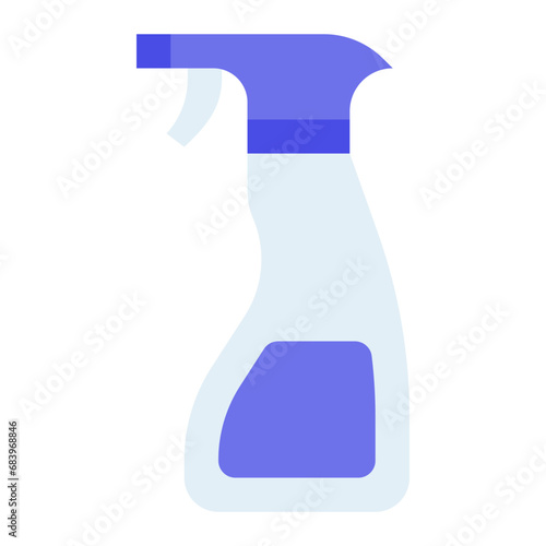spray colorful flat icon