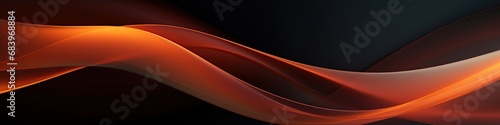 Abstract colorful waves wallpaper  banner for copy space and website advertising. Mobile smartphone background.