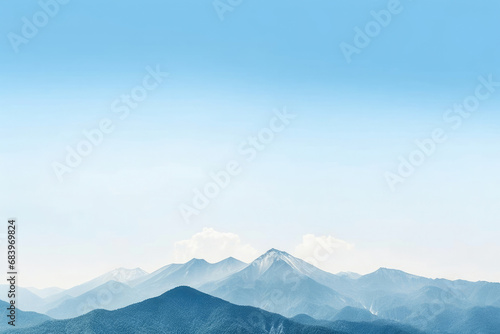 Nature beauty view mountains blue sky panorama travel landscape peak © SHOTPRIME STUDIO
