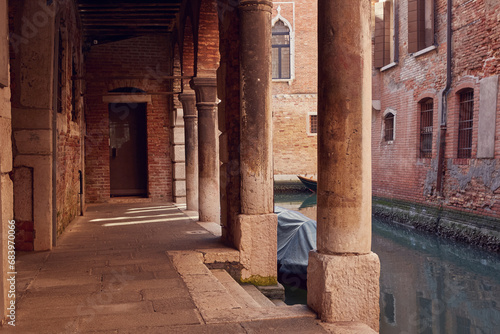 Old town of Venice city, Italy
