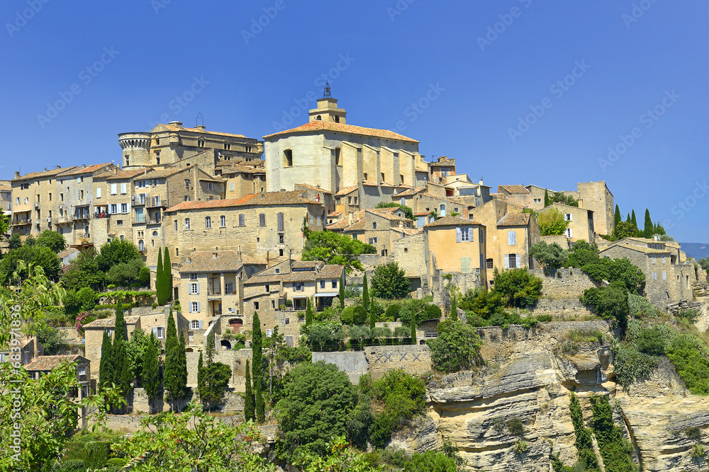 Gordes is a rocky village and a small administrative area in Provence in the south of France.