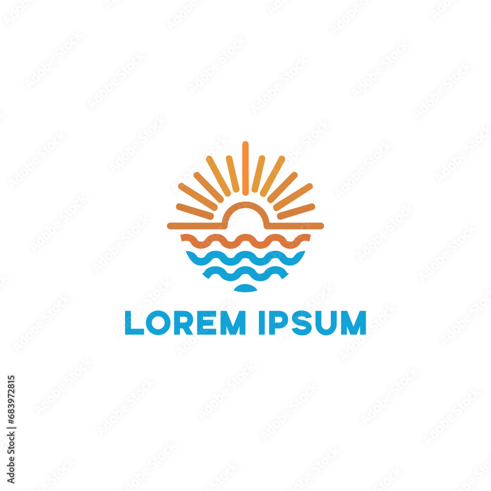 Fototapeta premium abstract logo design