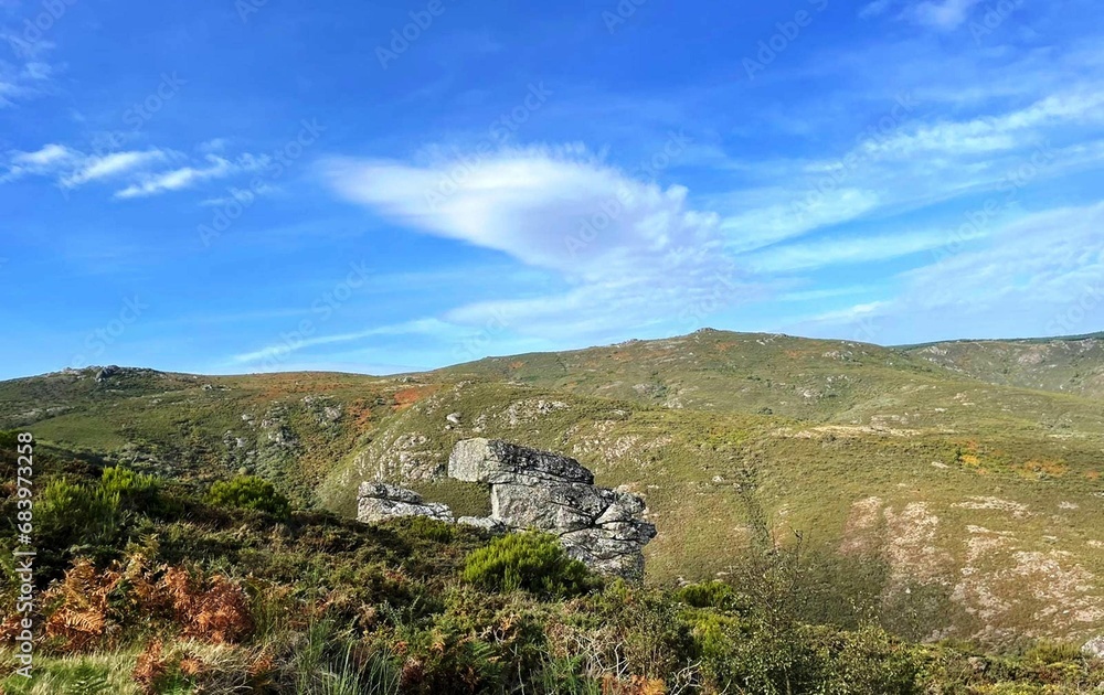 Monte Pengache en Verea, Galicia