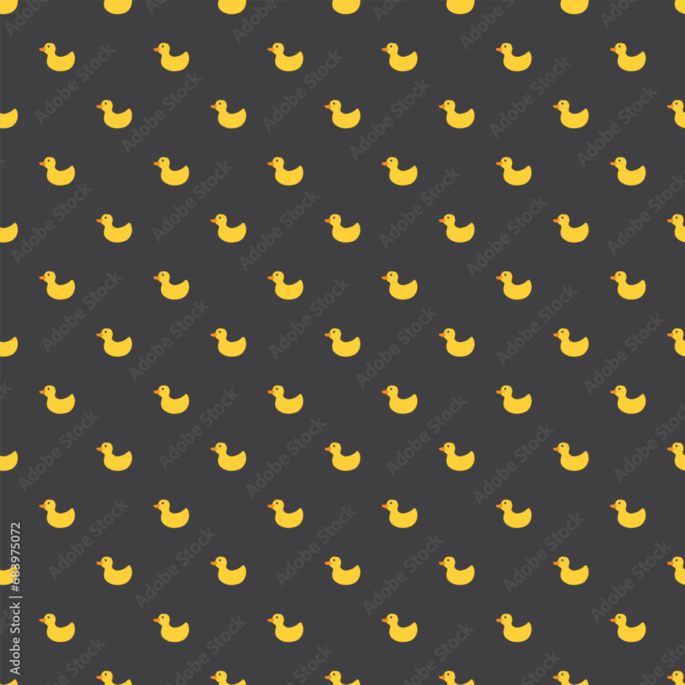 Cute rubber duck Seamless Pattern, Cartoon ducks Background vector Illustration. Cute rubber duck Seamless Pattern, Cartoon ducks Background vector Illustration.