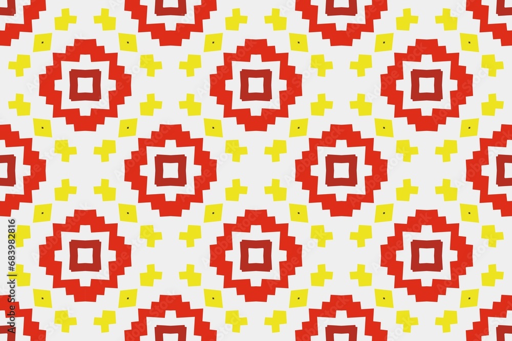 Abstract ethnic rug ornamental seamless pattern.Perfect for fashion, textile design, cute themed fabric, on wall paper, wrapping paper and home decor. Geometric pattern. Abstract ethnic rug ornamental seamless pattern.Perfect for fashion, textile design, cute themed fabric, on wall paper, wrapping paper and home decor. Geometric pattern.