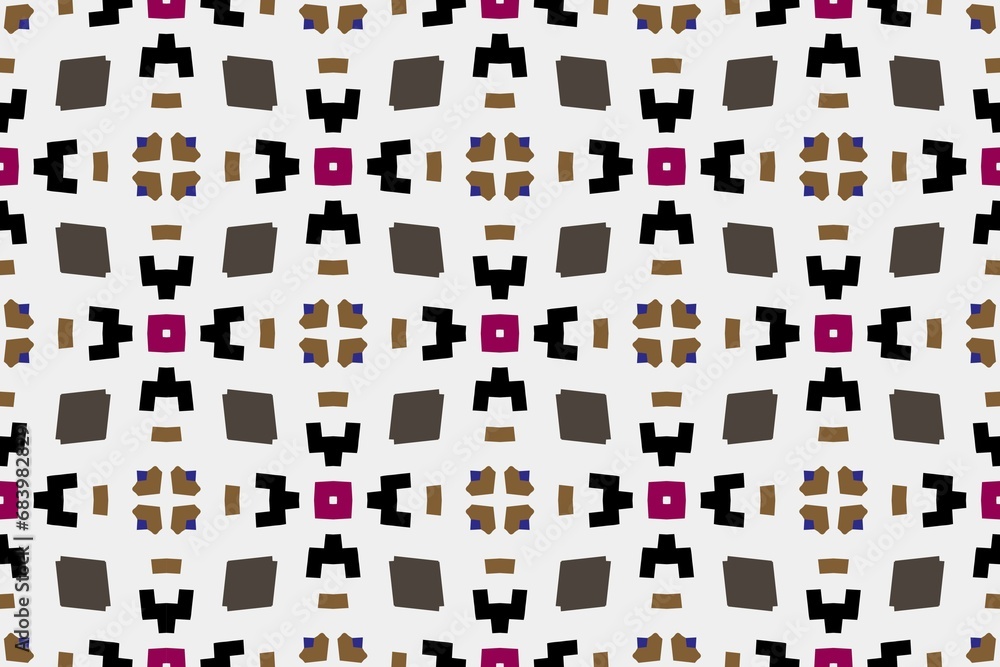Abstract ethnic rug ornamental seamless pattern.Perfect for fashion, textile design, cute themed fabric, on wall paper, wrapping paper and home decor. Geometric pattern. Abstract ethnic rug ornamental seamless pattern.Perfect for fashion, textile design, cute themed fabric, on wall paper, wrapping paper and home decor. Geometric pattern.