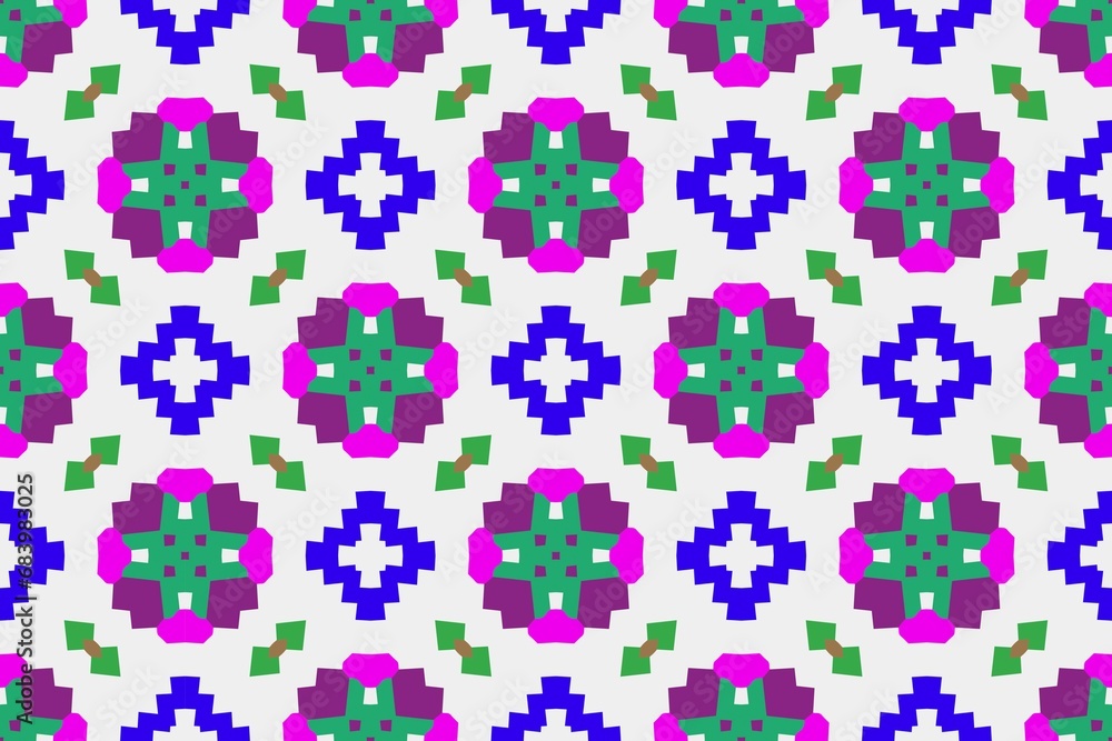 Abstract ethnic rug ornamental seamless pattern.Perfect for fashion, textile design, cute themed fabric, on wall paper, wrapping paper and home decor. Geometric pattern. Abstract ethnic rug ornamental seamless pattern.Perfect for fashion, textile design, cute themed fabric, on wall paper, wrapping paper and home decor. Geometric pattern.