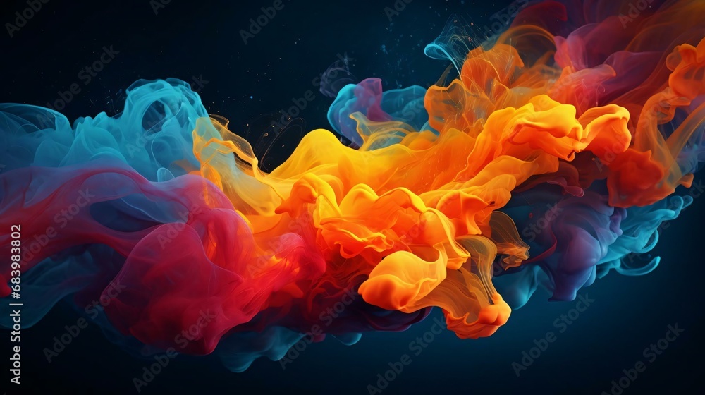 Fototapeta premium a close up of some flowers