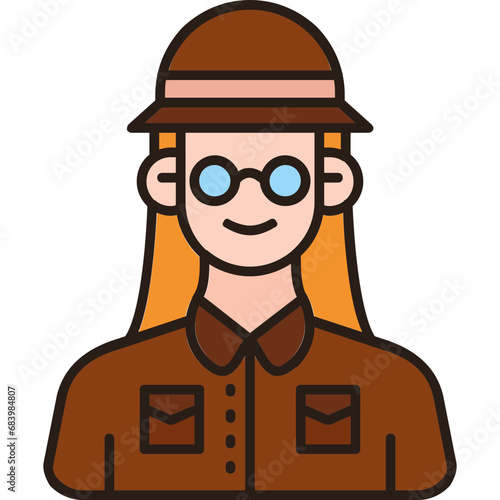 Archeologist Vector Icon