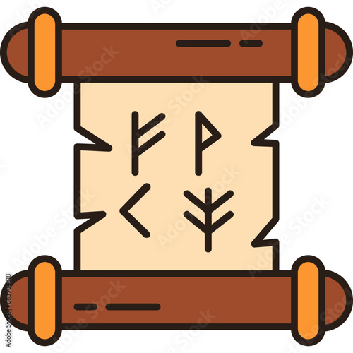 Papyrus Vector Icon