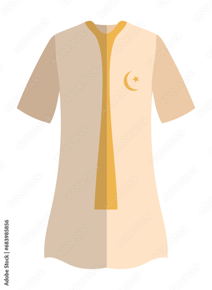 abaya dress illustration