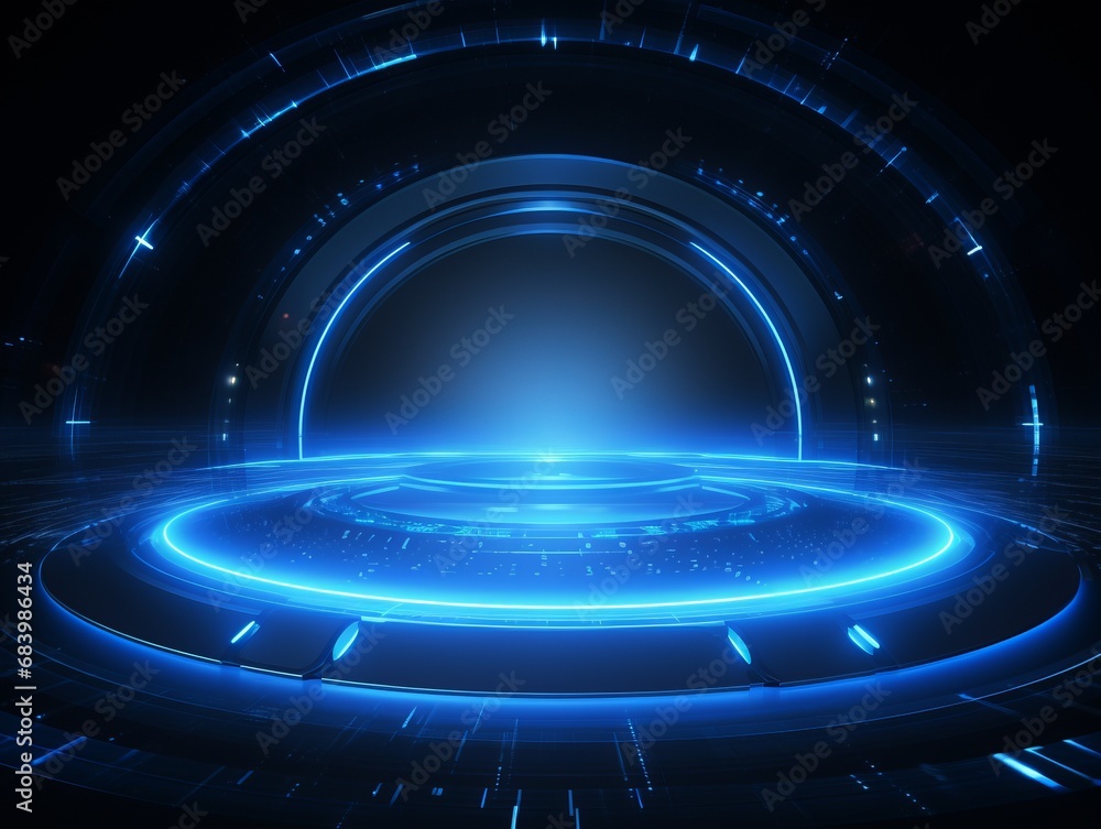 Unveiling the Future: Mesmerizing Visions in Vibrant Blue - Explore the Mystery of 4! Generative AI Unveiling the Future: Mesmerizing Visions in Vibrant Blue - Explore the Mystery of 4! Generative AI