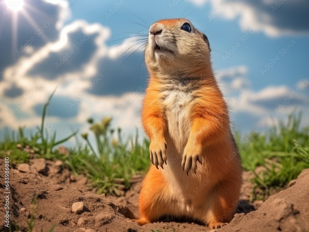 Unveiling the Petite Prairie Dog: An Unexpected Encounter in the Wild Generative AI Unveiling the Petite Prairie Dog: An Unexpected Encounter in the Wild Generative AI
