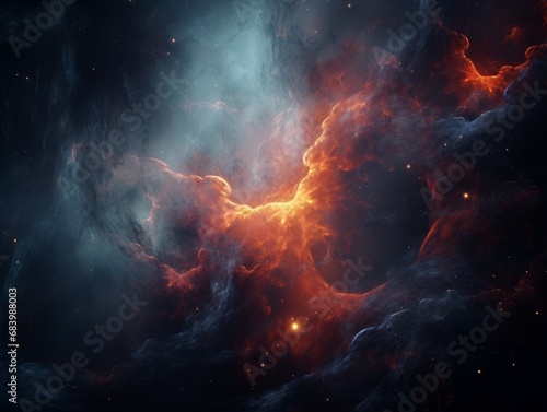 Journey Through the Cosmos: Unveiling NASA's Stunning 3D Nebula Imagery Generative AI