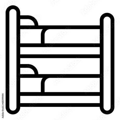 Bunk Bed furniture icon