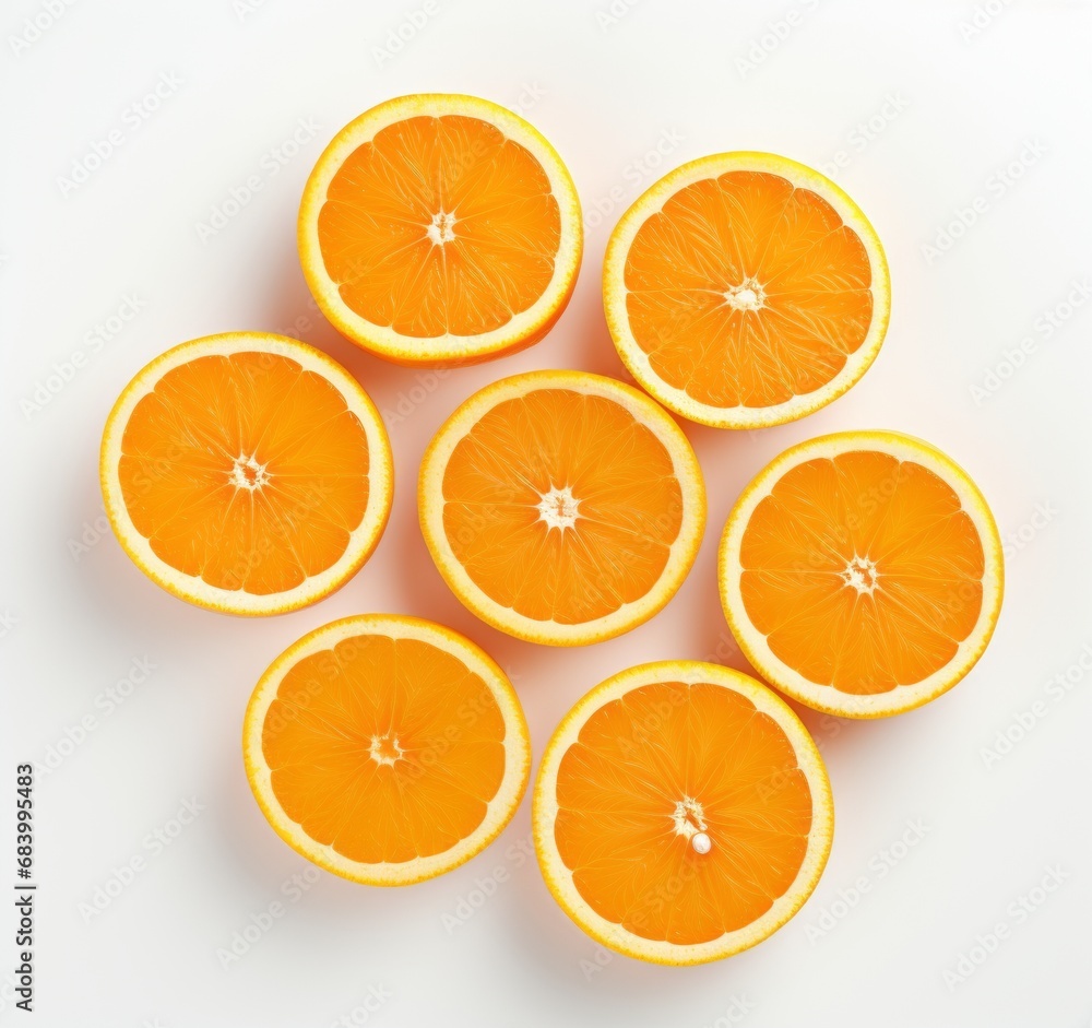 Experience the Zesty Vibrance: Stunning Visual of Freshly Cut Orange Slices Generative AI Experience the Zesty Vibrance: Stunning Visual of Freshly Cut Orange Slices Generative AI