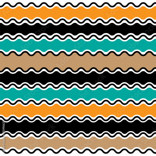 graphic geometric zigzag color line pattern background texture abstract art design