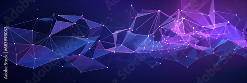 abstract digital background with triangles, polygonal minimal wallpaper design