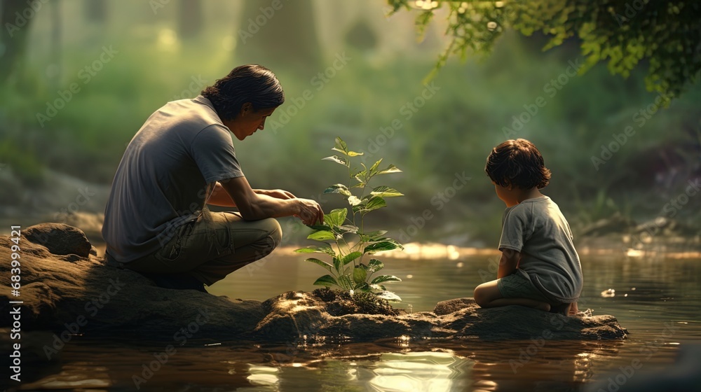 Caring for nature begins in childhood: lessons in ecology