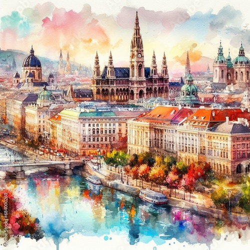 Vienna watercolor