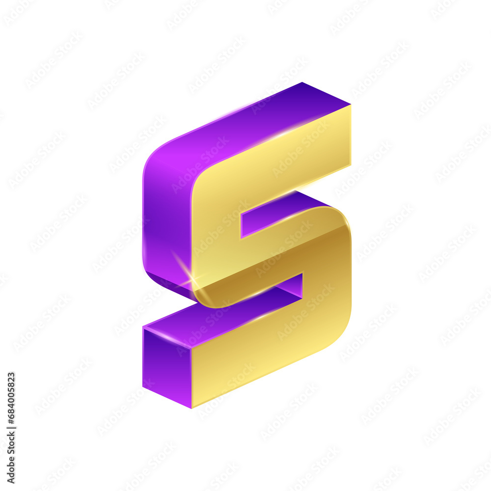 3D Letter S Gold Color Transparent Background. Alphabet Initial Letter S 3D Shiny Gold. 3D letter S Perspective Isometric Symbol Isolated White Background. Icon logo of letter S. 3D Letter S Gold Color Transparent Background. Alphabet Initial Letter S 3D Shiny Gold. 3D letter S Perspective Isometric Symbol Isolated White Background. Icon logo of letter S.