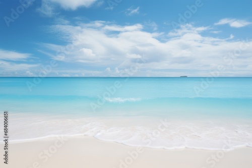 Experience Tranquility  Unveiled Paradise with Crystal Clear Waters   Pristine White Sands Generative AI
