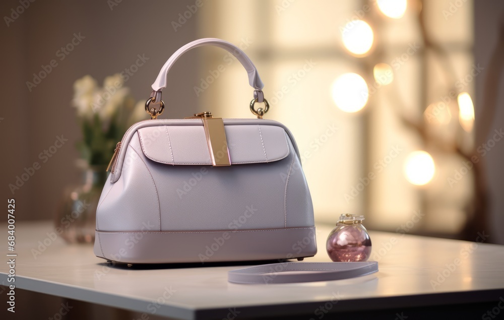 Unveiling Elegance: A Closer Look at the Timeless Gray Handbag Generative AI Unveiling Elegance: A Closer Look at the Timeless Gray Handbag Generative AI