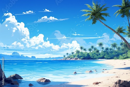 Experience Paradise: The Serene White Sands & Warm Sunshine Await You! Generative AI