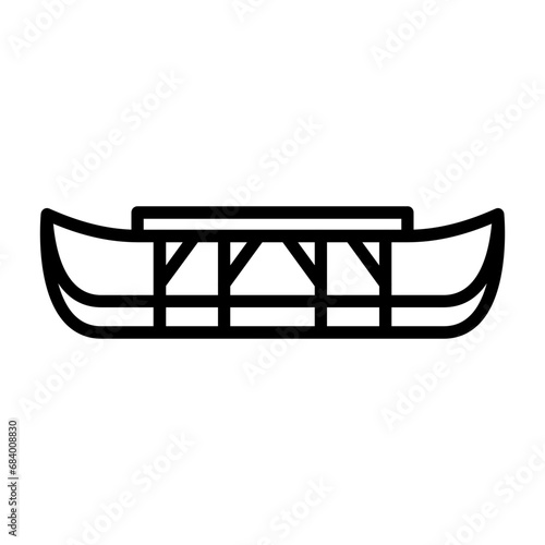 Eskimo kayak Icon