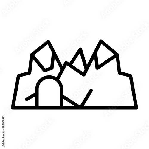 Ice cave Icon