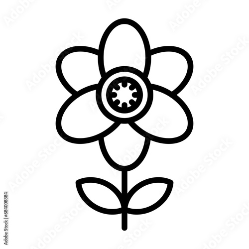Arctic poppy Icon