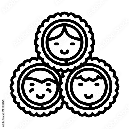 Eskimo family Icon