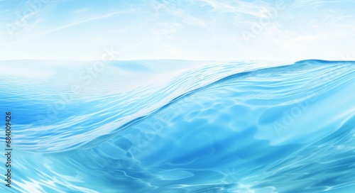 Stunning Aqua Wave Pool: The Perfect Summer Getaway in Style! Generative AI