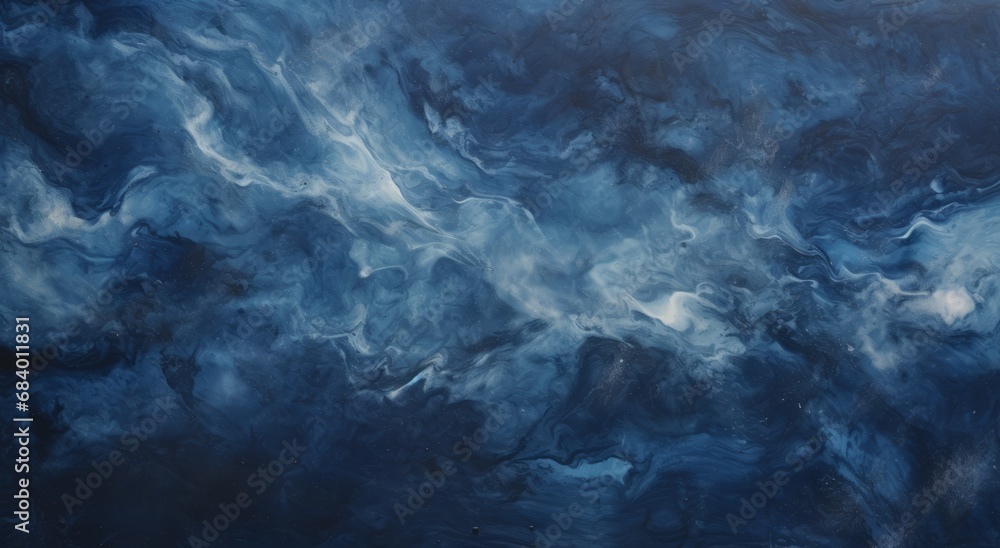 Discover the Moody Depths: An Enigmatic Journey into Dark Grungy Blue Textures Generative AI