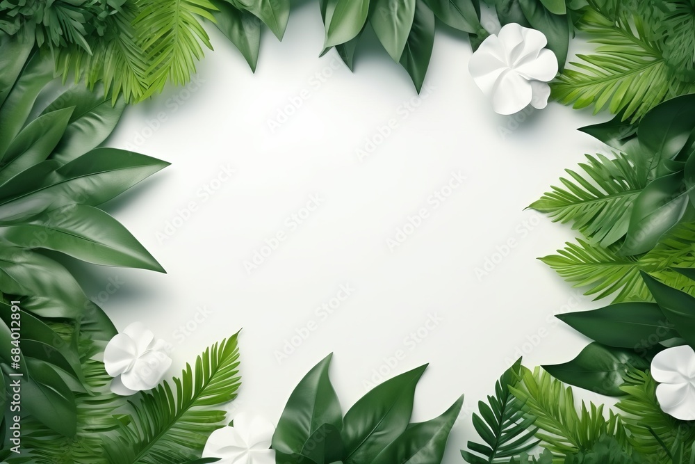 Discover the Secret Messages Nature Hides: Unveiling Mysteries through Green Leaves and White Paper Generative AI