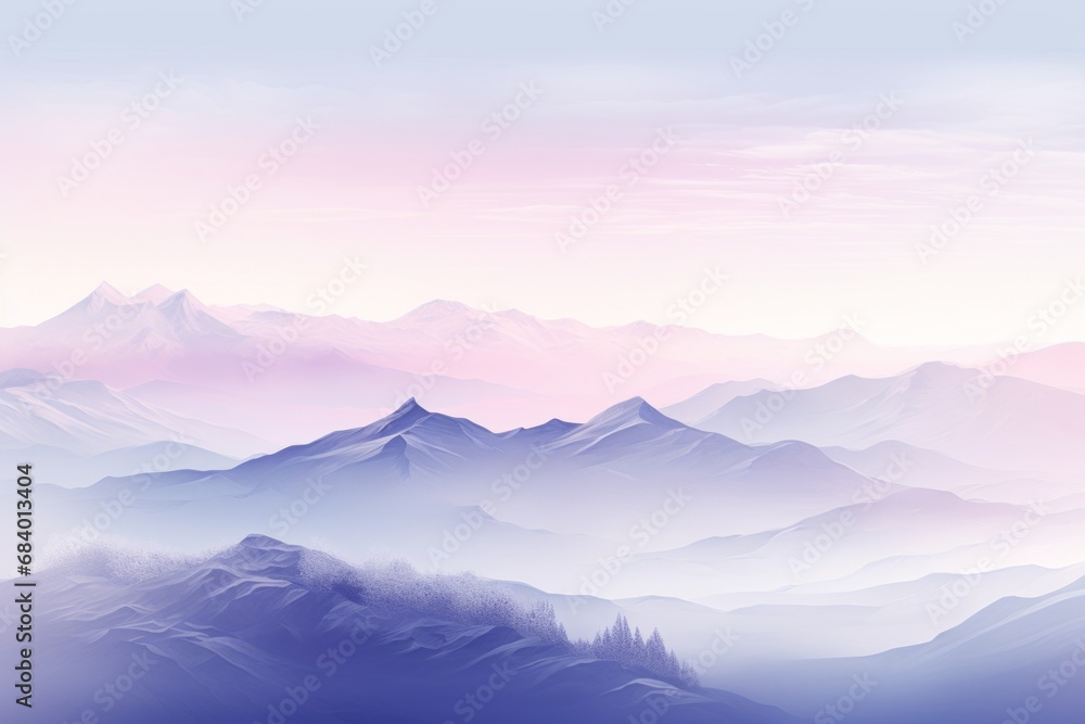Stunning Winter Wonderland: Breathtaking Mountain Scenery Generative AI