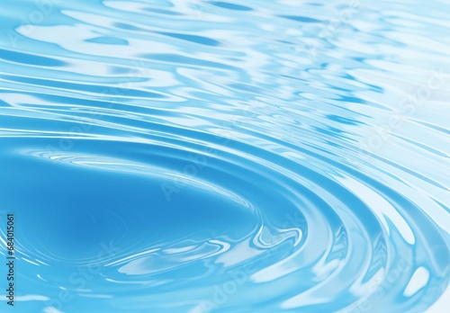 Stunning Azure Oasis: Witness the Mesmerizing Dance of Water Ripples in St.3 Generative AI
