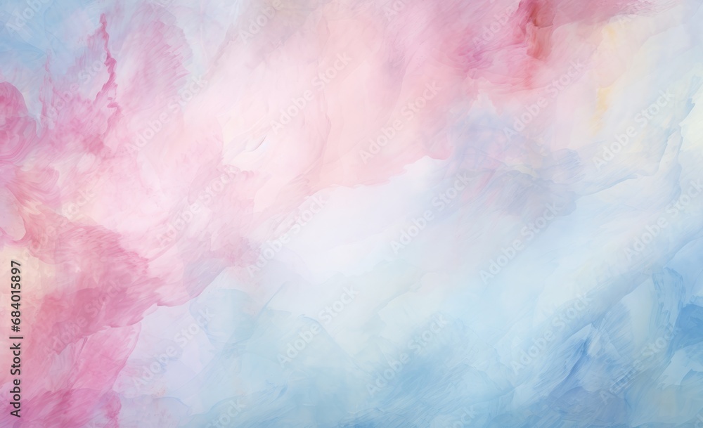 Immerse Yourself in Serenity: Captivating Light Blue Watercolor Masterpiece Generative AI