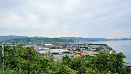大分県杵築城本丸からの風景 © aduchinootonosama