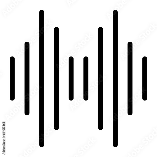 equalizer line icon