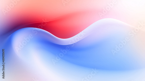 Abstract blue fluid shapes composition background, colorful vibrant liquid fluid concept illustration