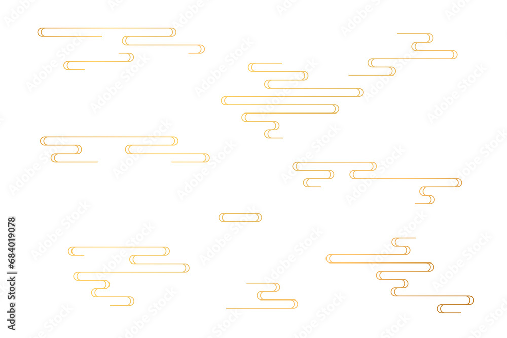 gold auspicous cloud vector png-01 gold auspicous cloud vector png-01